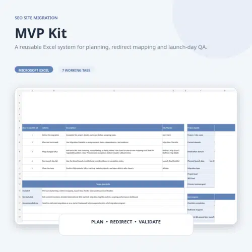 SEO Website Migration Lite Kit